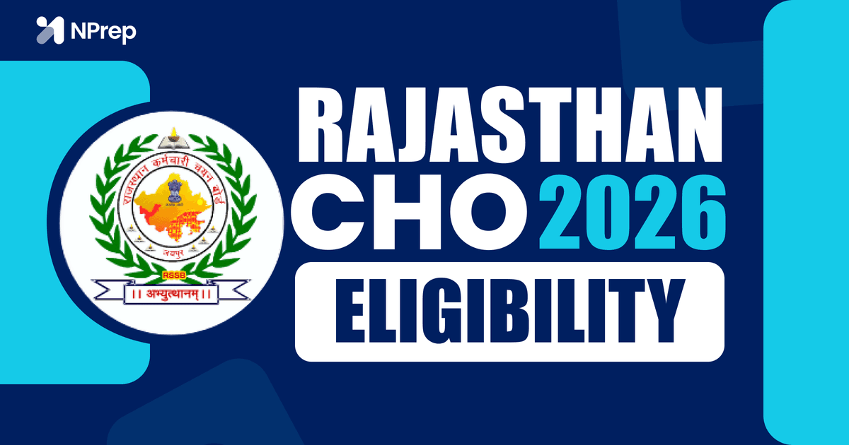 Rajasthan CHO Eligibility 2026: Qualification, Age Limit, Registration & Key Rules