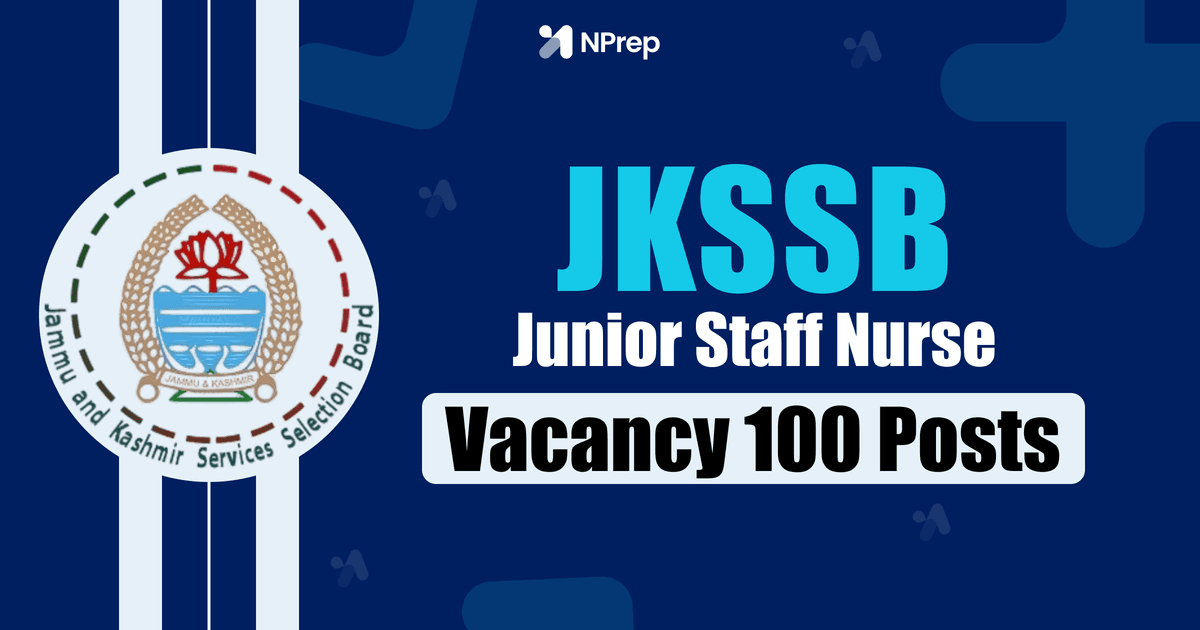 GMC Udhampur Junior Staff Nurse Vacancy 2026: 100 Posts Announced - Eligibility, Salary, Selection & How to Apply