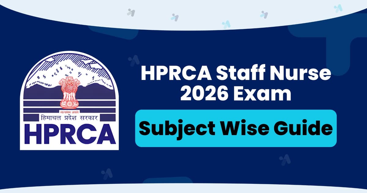 HPRCA Staff Nurse Syllabus 2026 – Complete Subject-Wise Guide